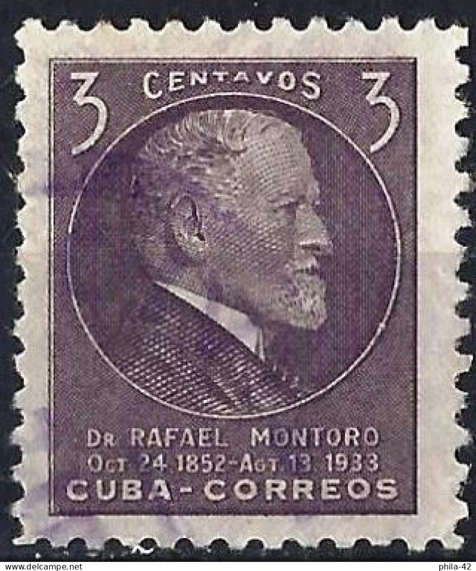 Cuba 1953 - Mi 389 - YT 383 ( Raphaël Montero ) - Gebruikt