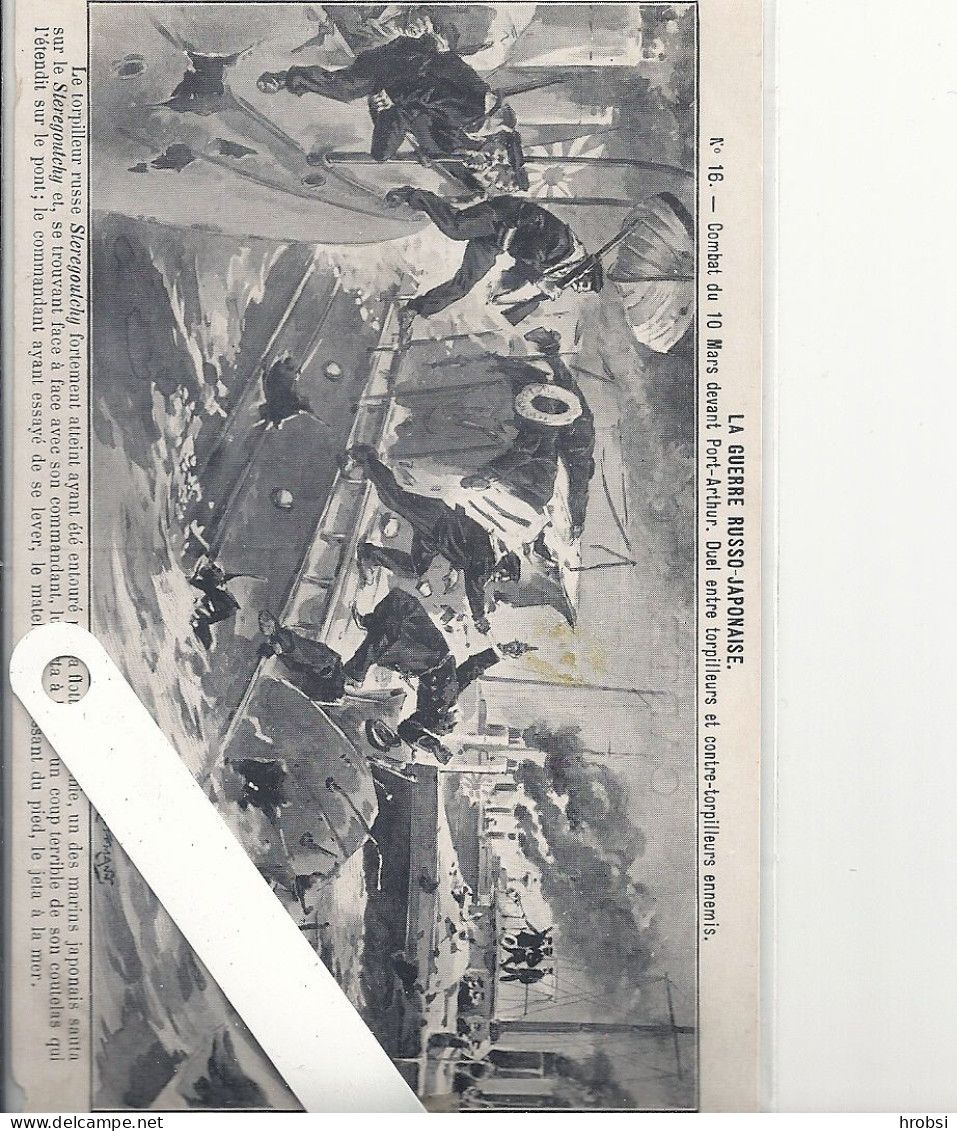 Illustrateur Kauffmann Paul,  Guerre Russo-japonaise, Nr 16; Port Arthur - Kauffmann, Paul