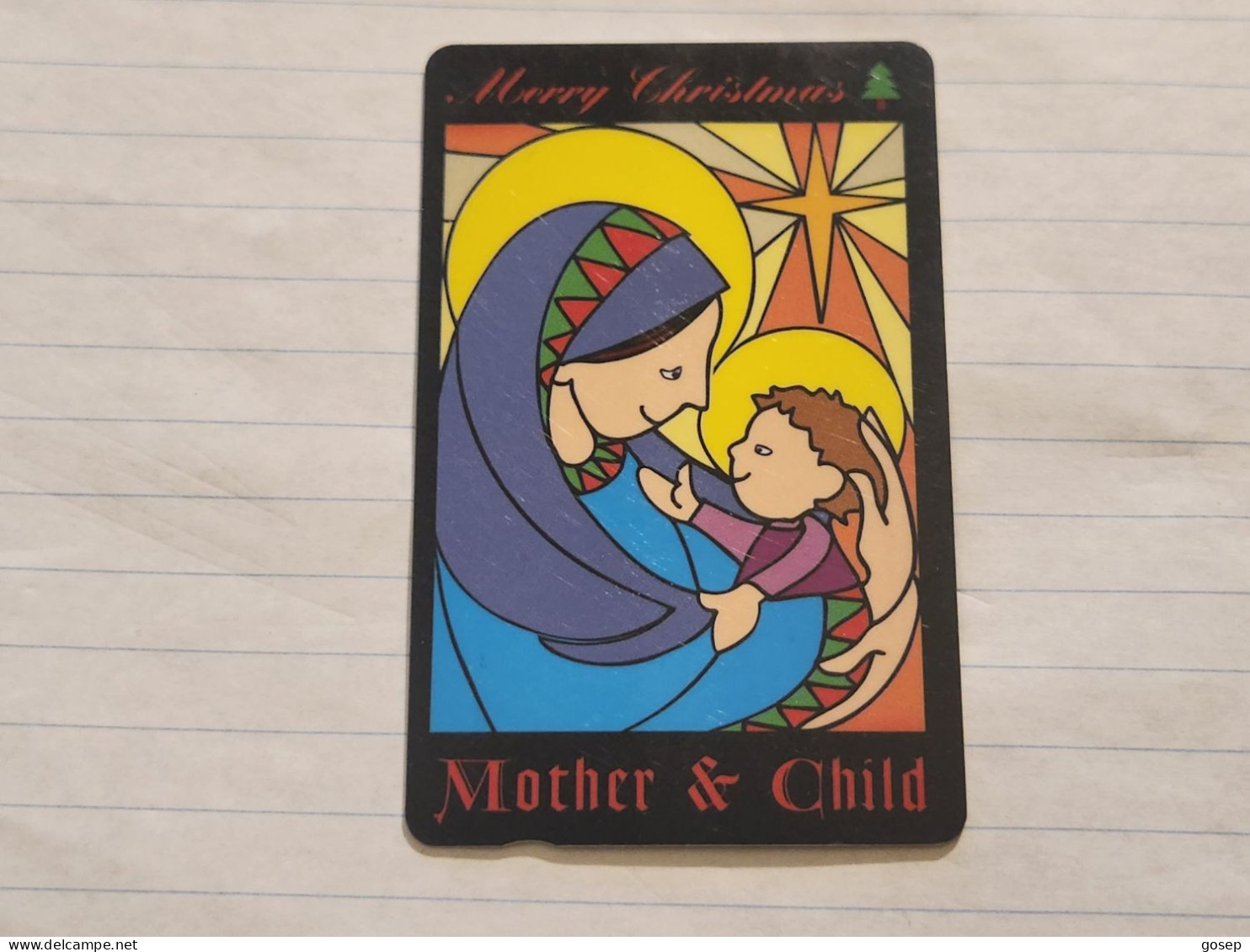 SINGAPORE-(92SIGA)-MOTHER & CHILD-(249)($5)(92SIGA-200424)-(tirage-?)()-used Card+1card Prepiad Free - Singapour