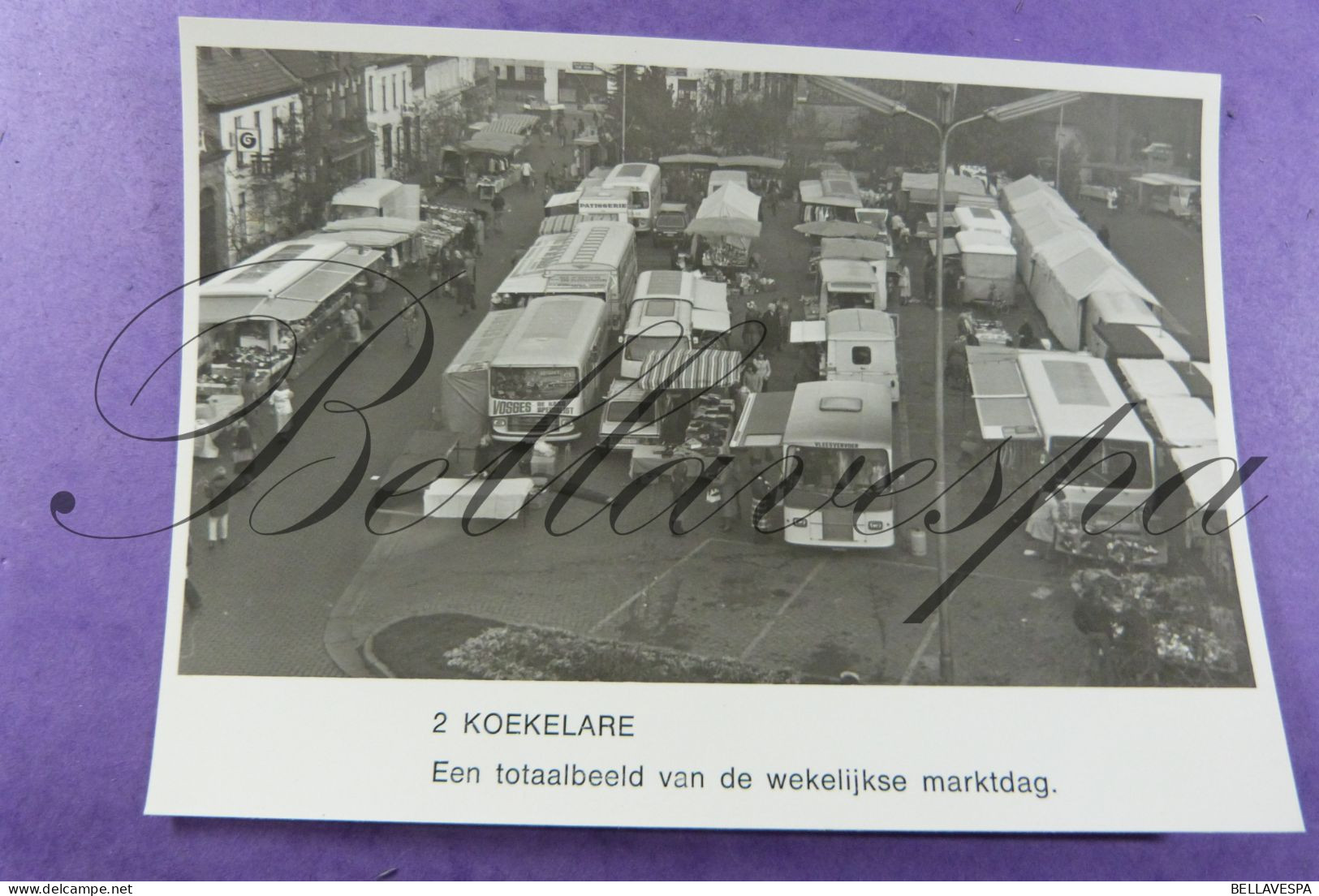 Koekelare  Foto Uitg. Everaert K. 1980 Wekelijks Markt  Ca 43 Jaar Geleden - Koekelare