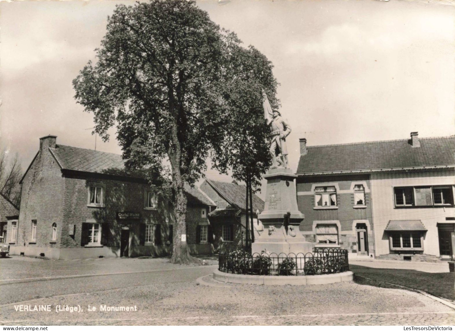 BELGIQUE - Verlaine - Le Monument - Carte Postale Ancienne - Verlaine