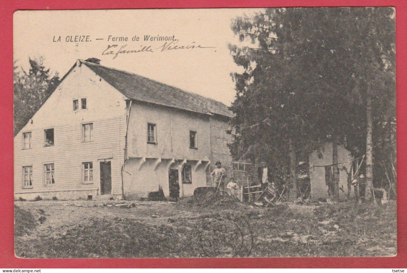 La Gleize - Ferme De Wérimont - 1909 ( Voir Verso ) - Stoumont