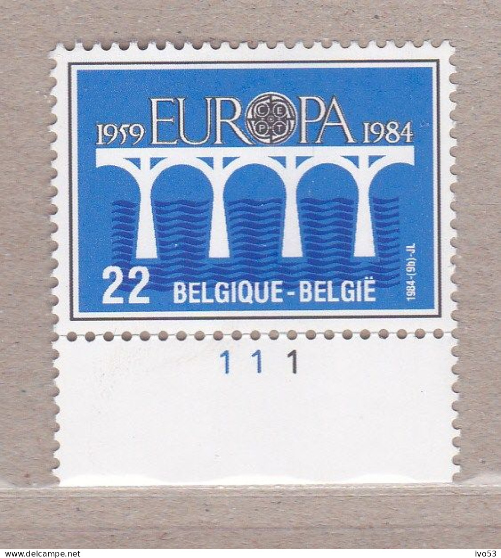 1984 Nr 2131** Plaatnummer:1.Europa,bruggen - 1981-1990
