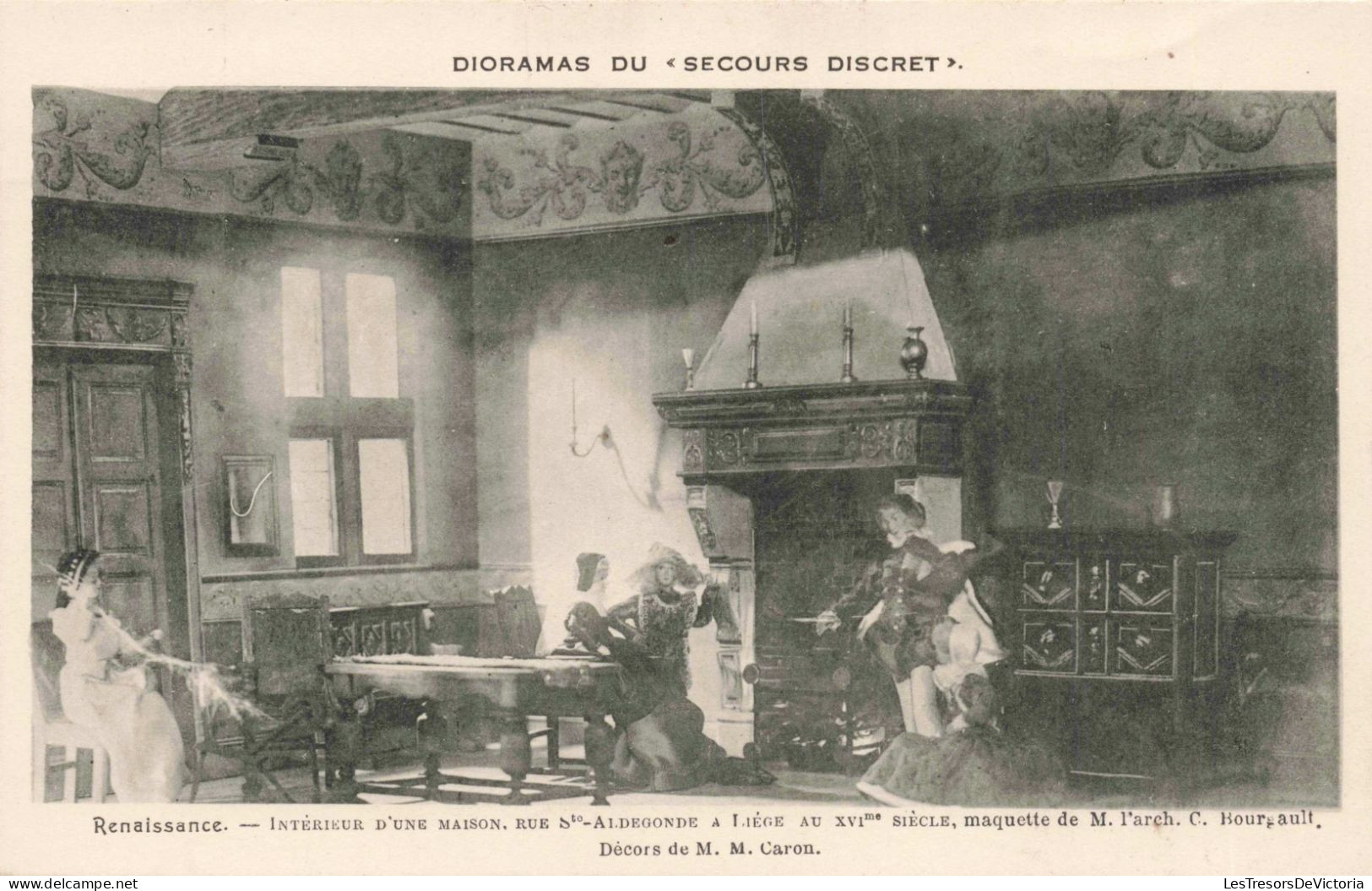 BELGIQUE - Liège - Intérieur D'une Maison Rue Ste Aldegonne - Carte Postale Ancienne - Lüttich