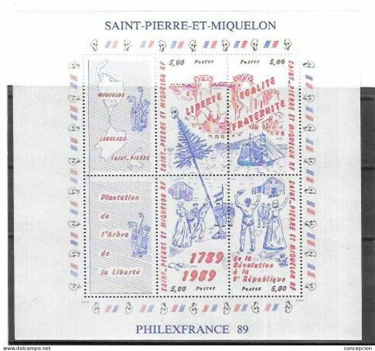 SAN PIERR MIQUELON Nº  HB 3 - Blocks & Sheetlets