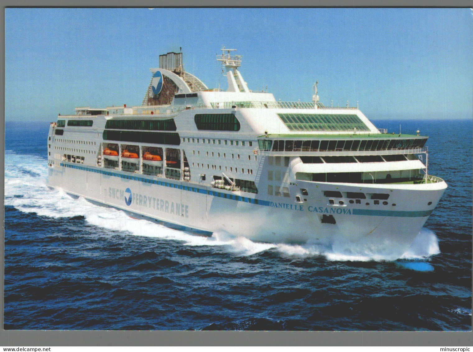 CPM - Bateaux - Cruise Ferry - Danielle Casanova - Ferries