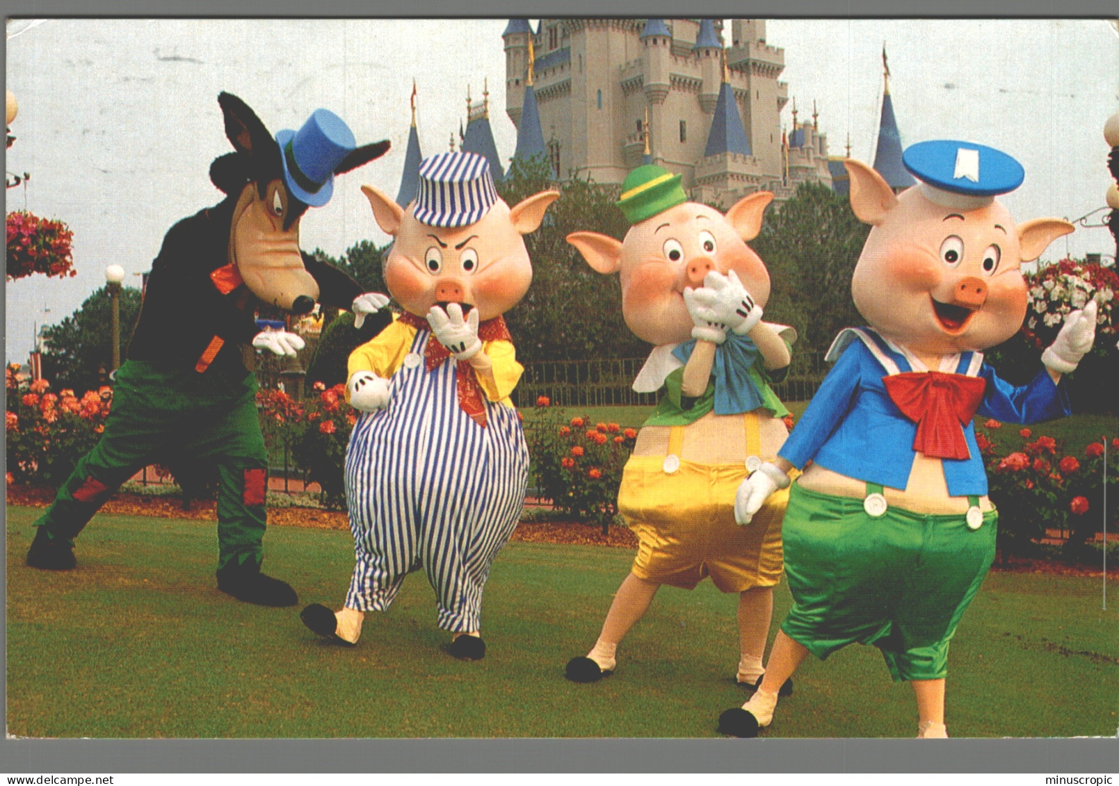 CPM - Etats Unis - Walt Disney Word - Three Little Pigs - Disneyworld