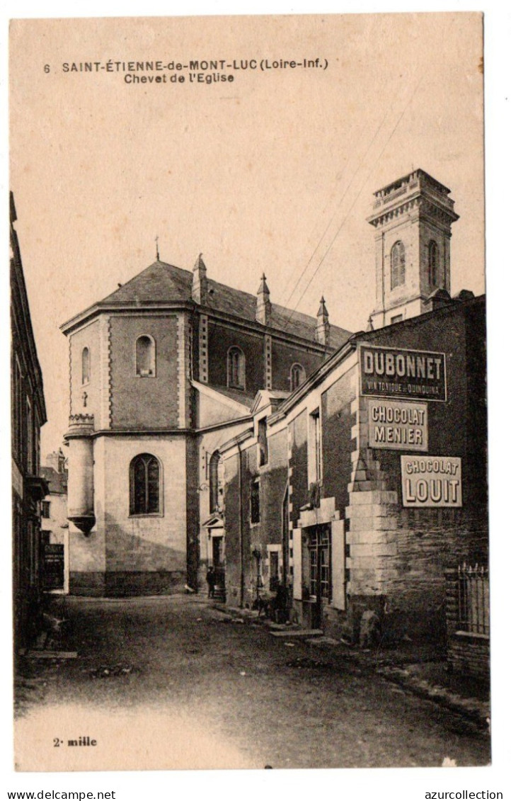 Chevet De L'église - Saint Etienne De Montluc