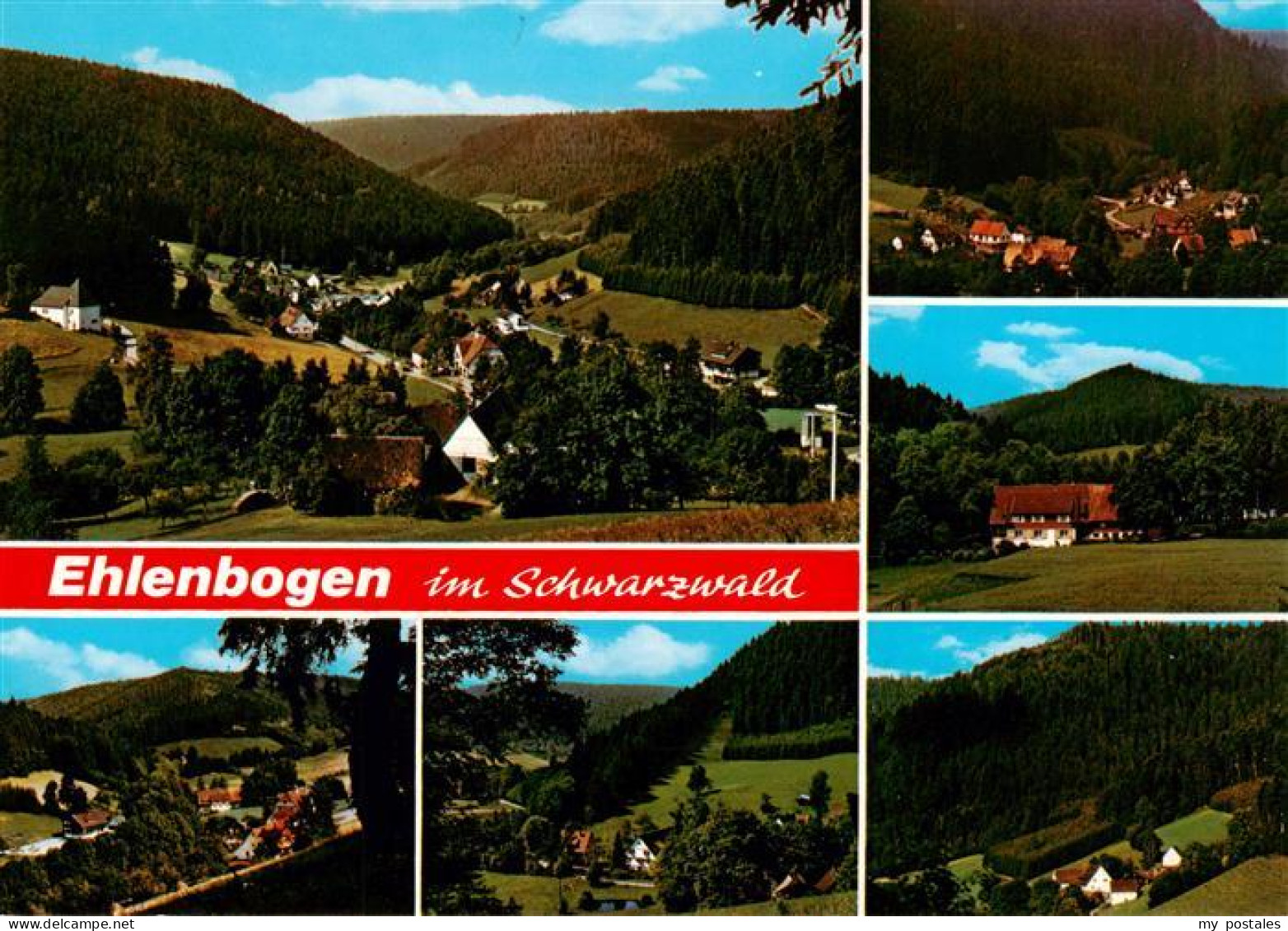 73908947 Ehlenbogen Alpirsbach Panorama Teilansichten - Alpirsbach