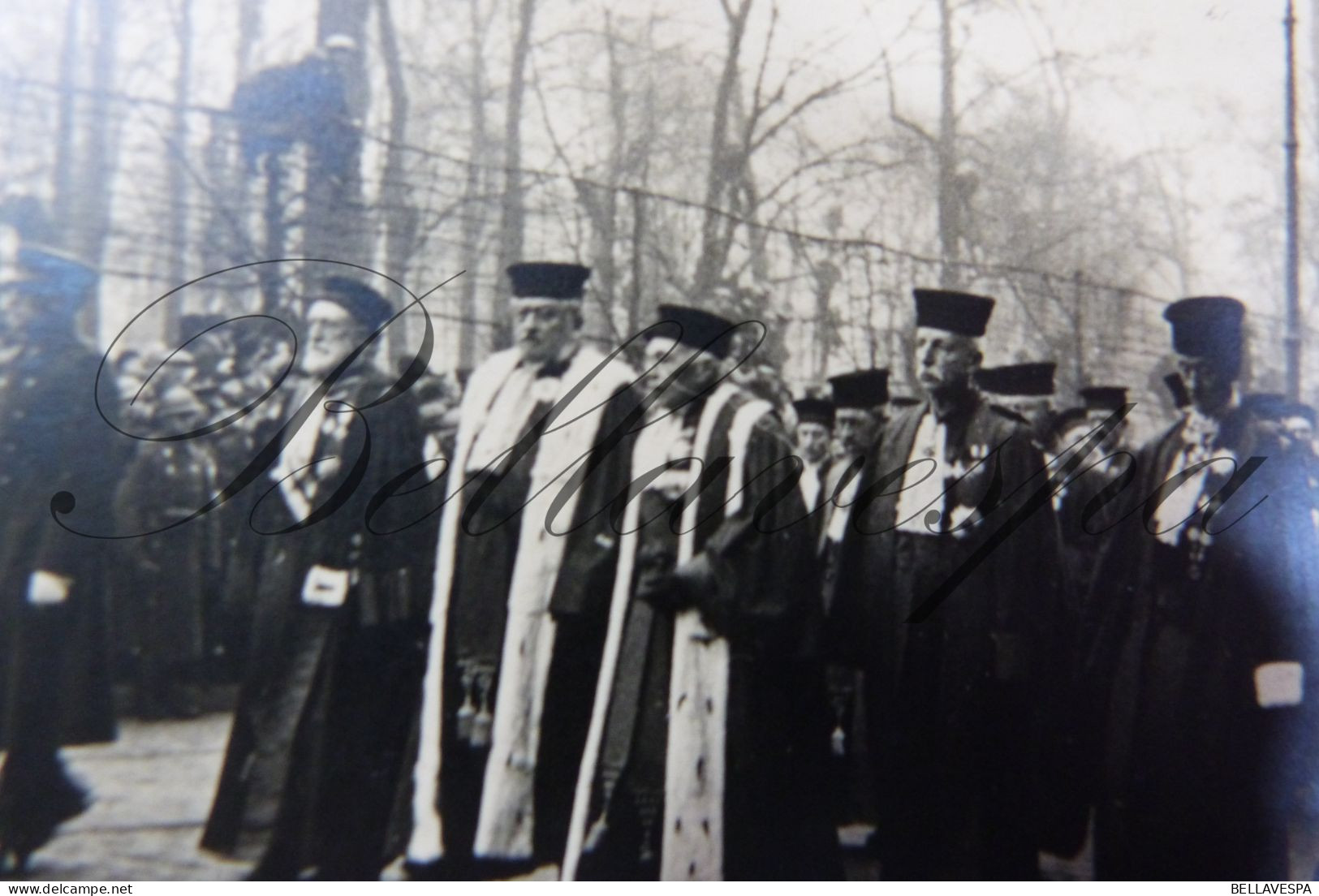 Ceremonie  Rechters Of Professoren Carte Photo ALBAN  Blvd Waterloo Bruxelles - Funerali