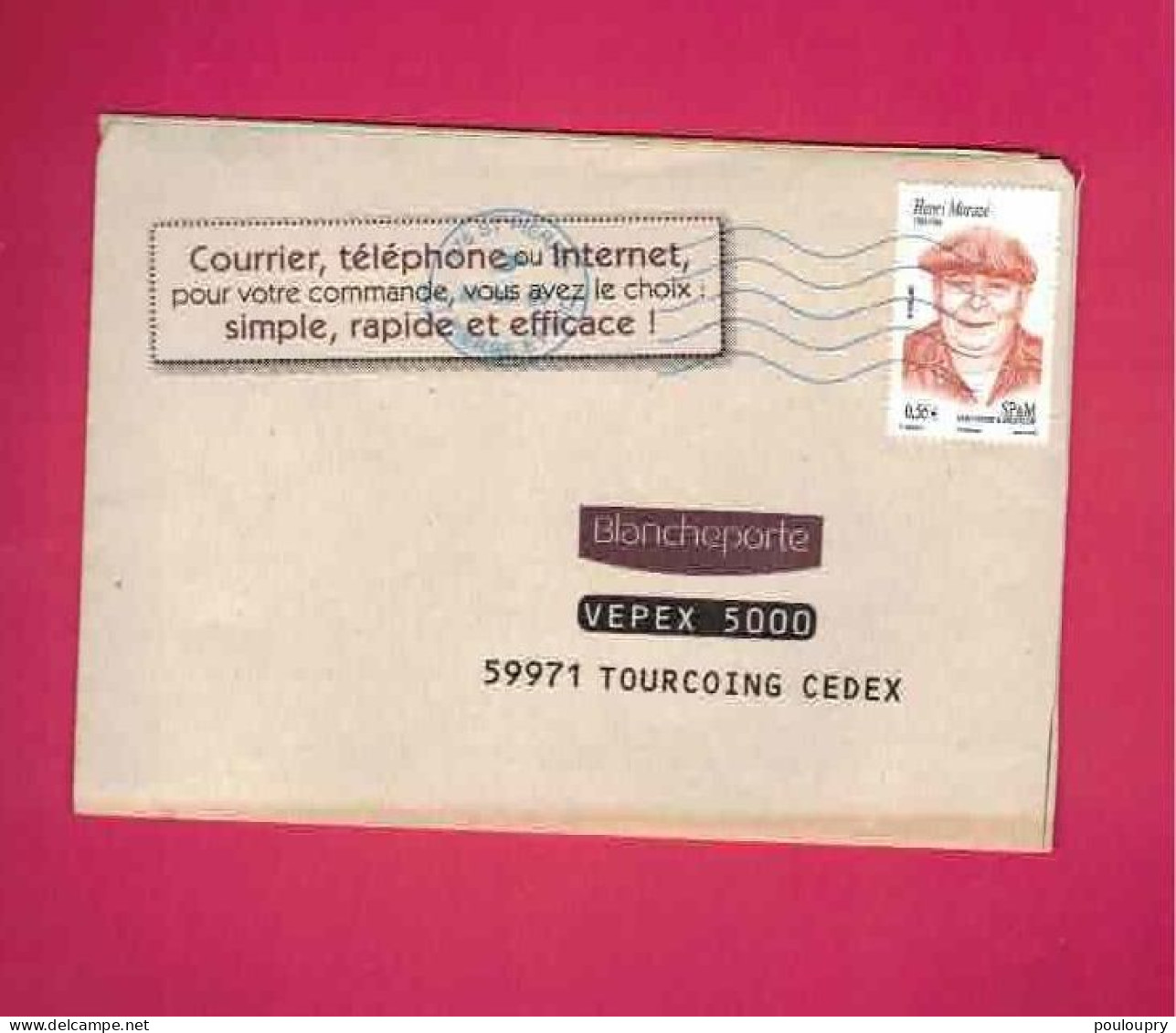 Lettre De 2009 Pour La France - YT N° 945 - Henri Morazé - Storia Postale