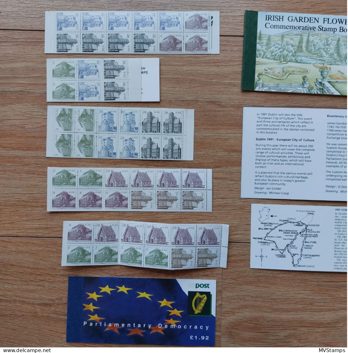 Ireland 1984/94 Collection Stampbooklets (11×) MNH - Booklets