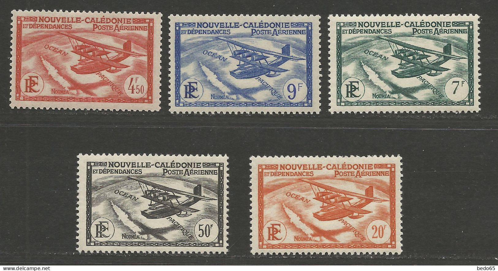 LOT PA NOUVELLE-CALEDONIE NEUF**  SANS CHARNIERE  Voir Description / Hingeless / MNH / Cote 24€ - Segnatasse