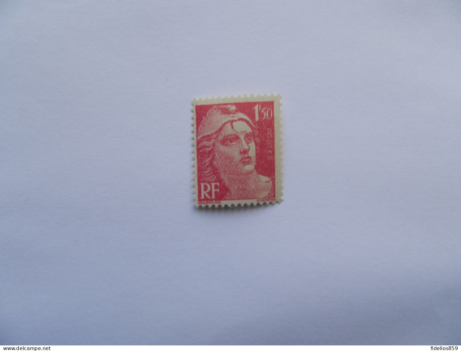 FRANCE :  VARIETE 712 GRANDE MECHE SUR LE FRONT + EPAULETTE NEUF SANS CHARNIERE NI TRACE. TTB - Unused Stamps