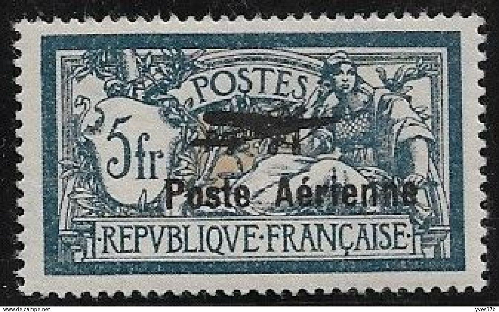 FRANCE PA N°2 "5frs Bleu & Chamois" Neuf** - TBC - SUP - - 1927-1959 Ungebraucht