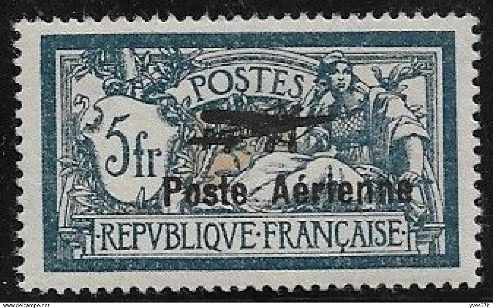 FRANCE PA N°2 "5frs Bleu & Chamois" Neuf** - TBC - SUP - - 1927-1959 Neufs