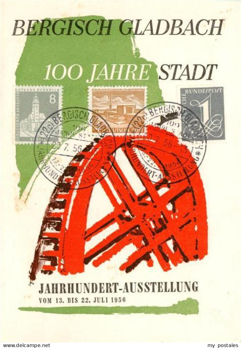 73869098 Bergisch-Gladbach Jahrhundert Ausstellung 1956  - Bergisch Gladbach