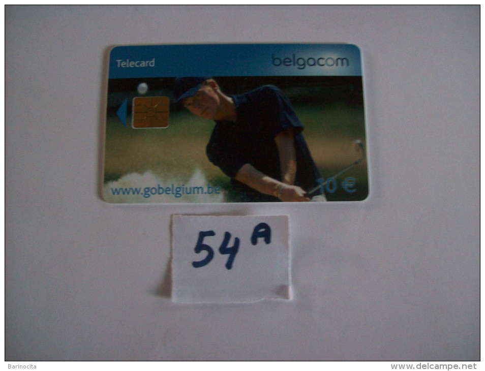 CARTES   Telecard 10 Euros - Joueur De Golf   .- Voir Photo ( 54 A  ) - With Chip