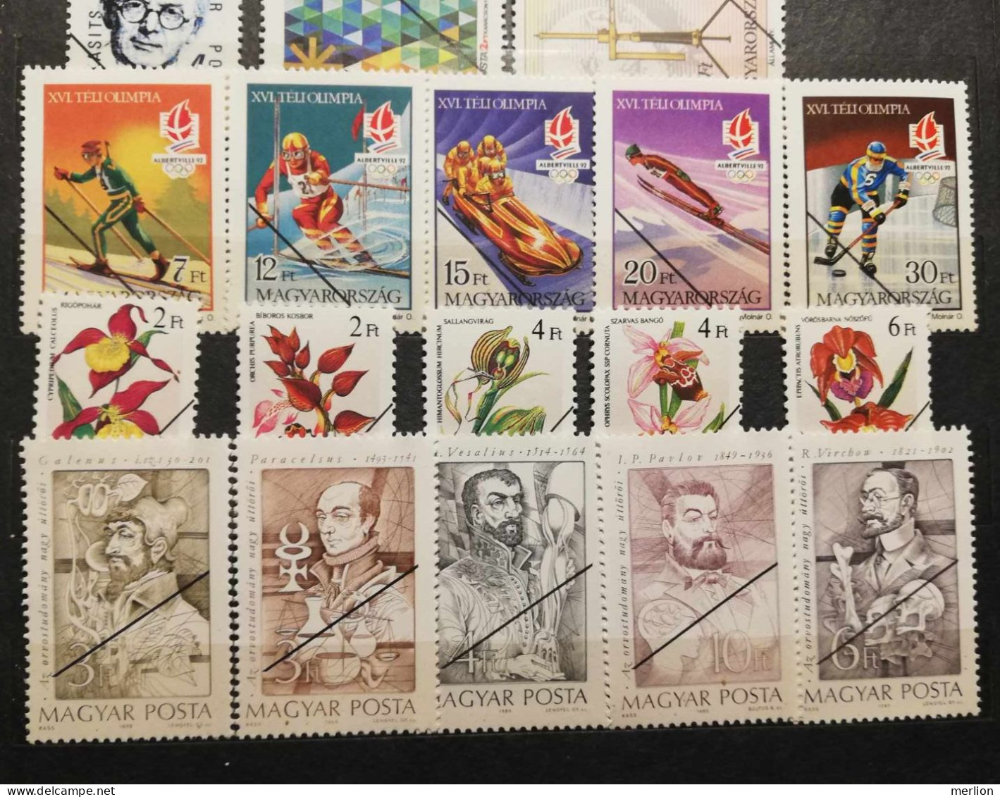 SP001  Hungary  Specimen  Lot Of 29 Stamps  1980-90's - Probe- Und Nachdrucke