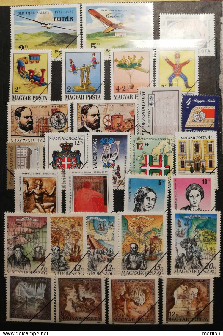 SP002  Hungary  Specimen  Lot Of 29 Stamps  1980-90's - Essais, épreuves & Réimpressions