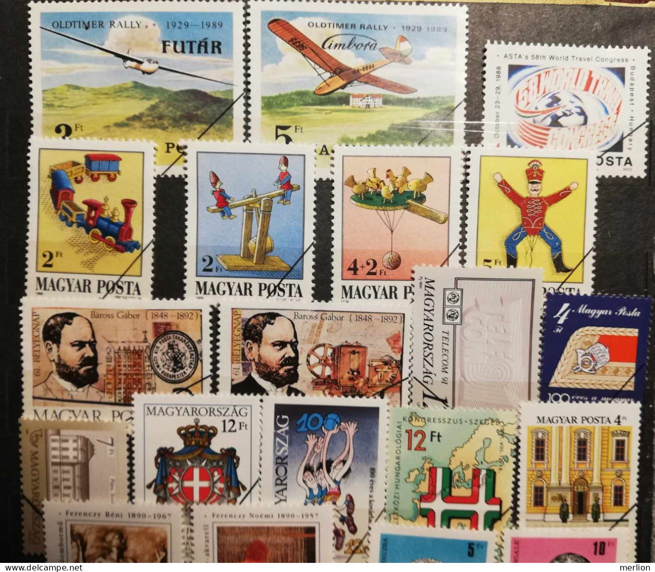 SP002  Hungary  Specimen  Lot Of 29 Stamps  1980-90's - Proofs & Reprints