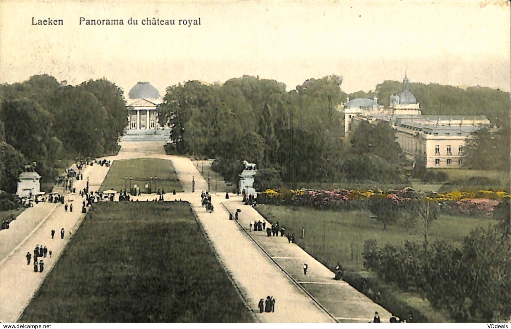 Belgique - Brussel - Bruxelles - Laeken - Panorama Du Château Royal - Laeken