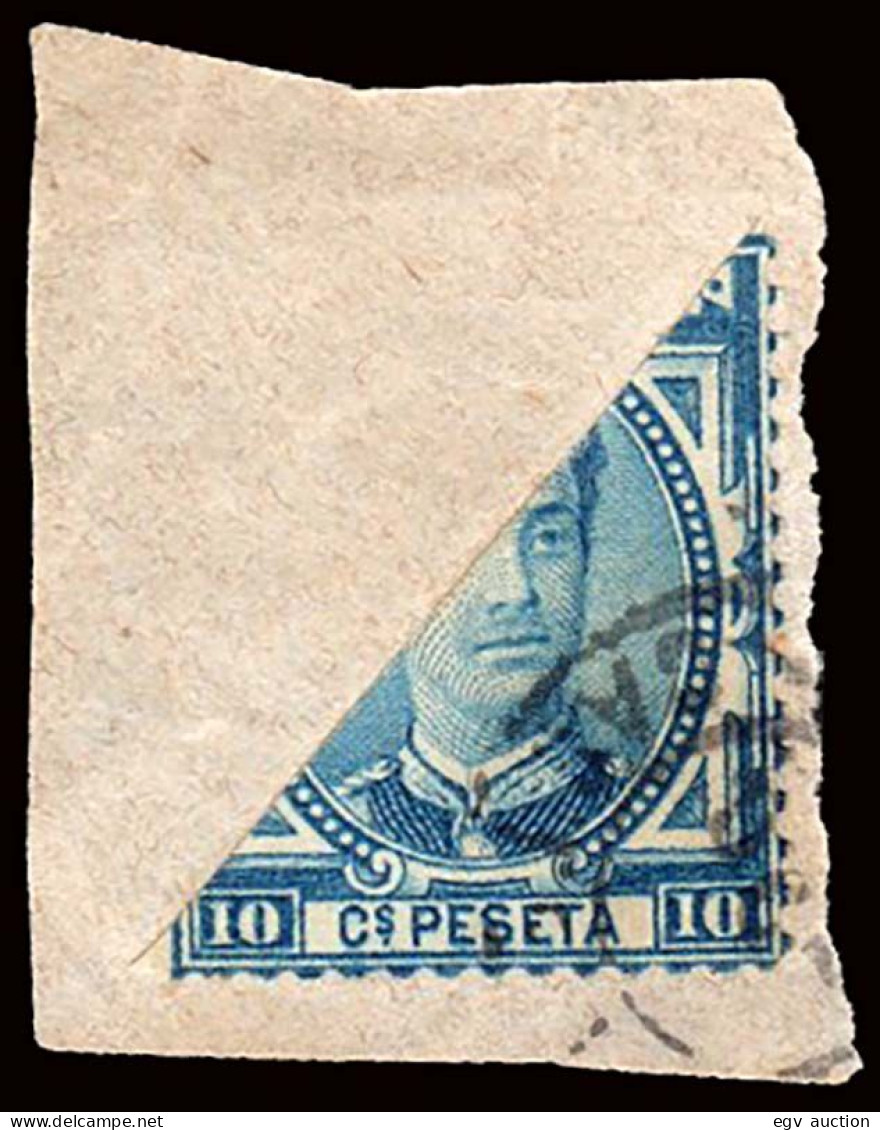España - Edi O 175 - Fragmento - Bisectado - Used Stamps