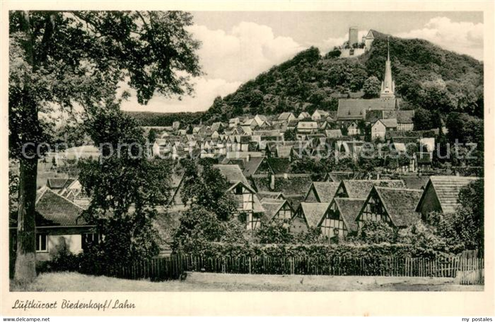 73762321 Biedenkopf Lahn Panorama  - Biedenkopf