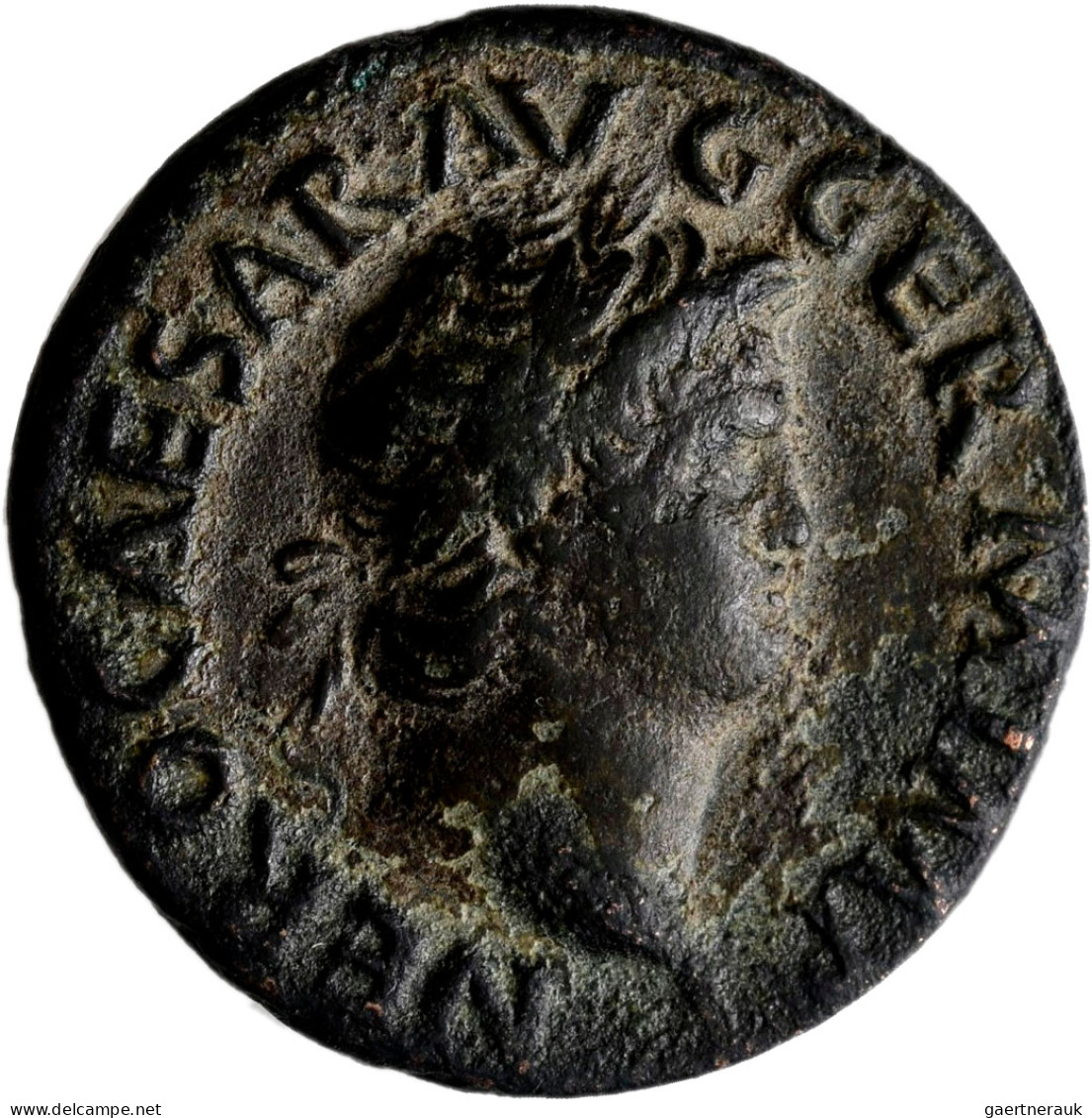 Nero (54 - 68): Æ-As, 10,09 G; Kampmann 14.48, Sehr Schön. - The Julio-Claudians (27 BC To 69 AD)