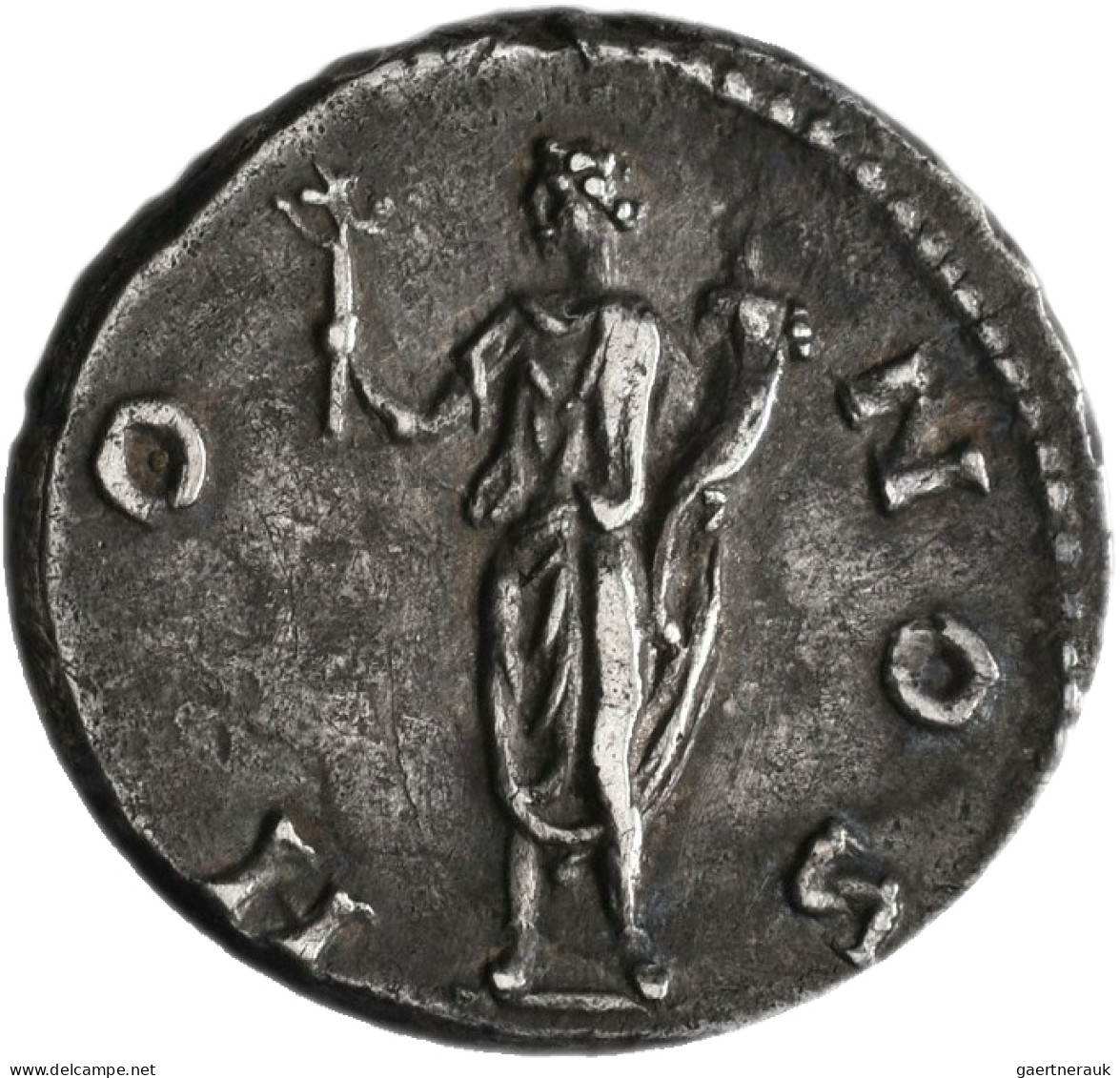 Marc Aurel (139 - 161 - 180): AR-Denar, HONOS, 3,18 G, RIC 429, Vorzüglich / Fas - La Dinastía Antonina (96 / 192)