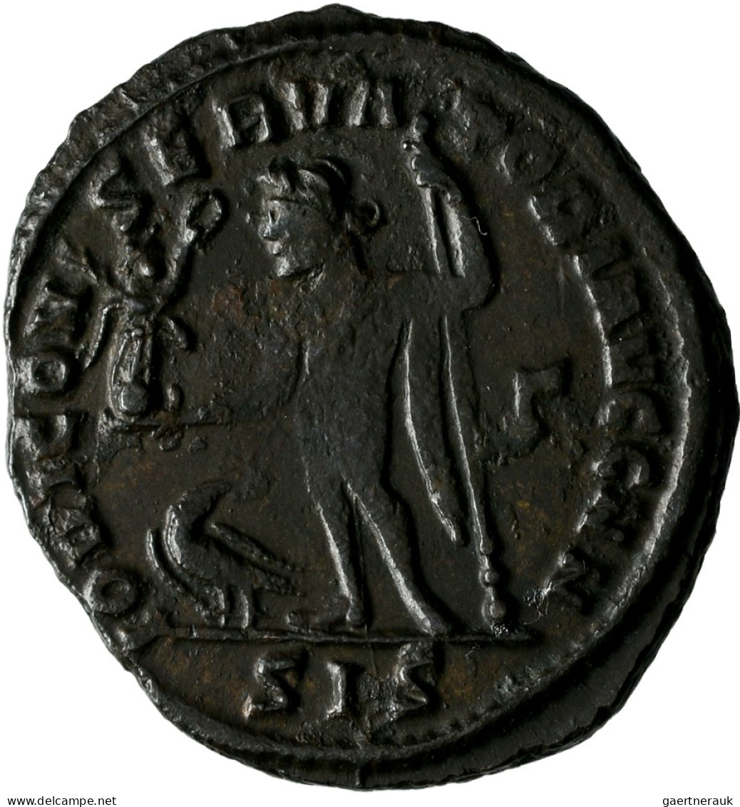 Licinius I. (308 - 324): Æ-Follis, Siscia, 4,1 G, Sehr Schön+. - Der Spätrömanischen Reich (363 / 476)