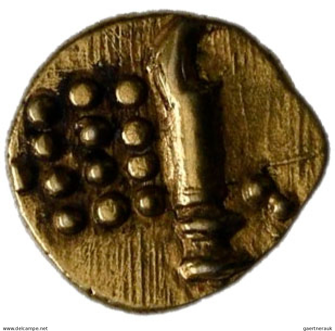 Japan: 2 Shu Gold-Barrenmünze 1832-1858, Dabei Noch Zwei Kleine Goldene Nicht Nä - Japan