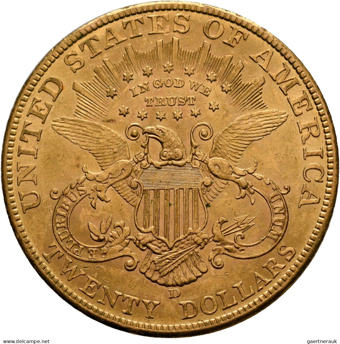 Vereinigte Staaten Von Amerika - Anlagegold: 20 Dollars 1906 D (Double Eagle - L - Sonstige & Ohne Zuordnung