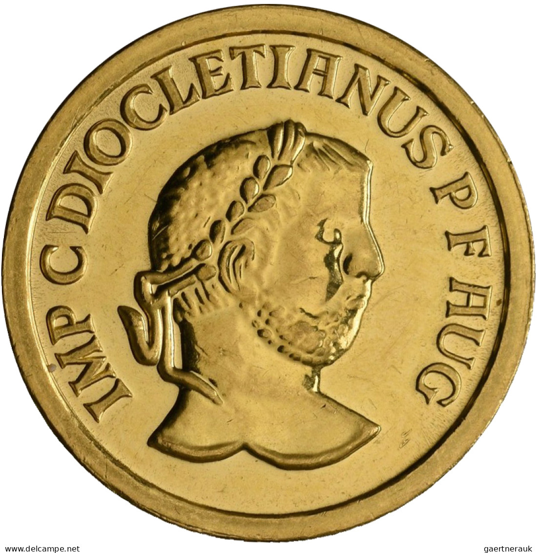 Belgien - Anlagegold: Baudouin I. 1951-1993: 25 Ecu 1989, Dioletian. 1/4 OZ, 999 - Andere & Zonder Classificatie