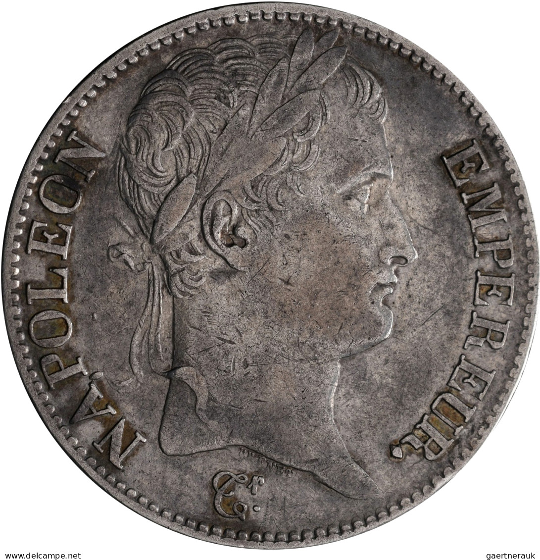 Frankreich: Napoleon I. 1804-1814, 1815: 5 Francs 1808 A, Paris. KM# 686.1, Gado - Ohne Zuordnung