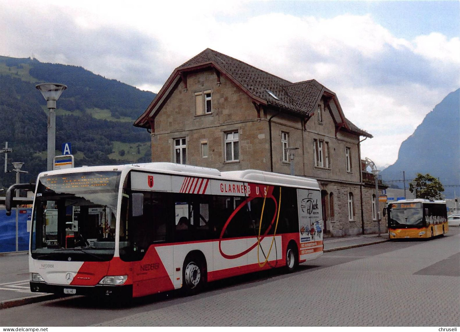 Näfels - Mollis  Postauto  Q Limitierte Auflage! - Mollis