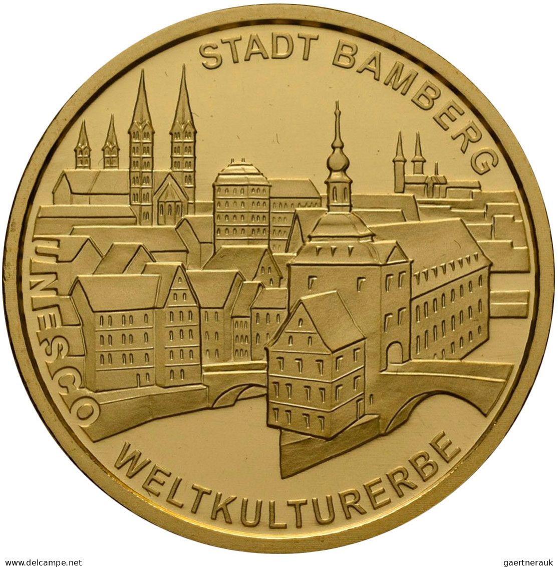 Deutschland - Anlagegold: 9 X 100 Euro Goldmünzen Der BRD, Dabei 6 X 2004 Bamber - Alemania