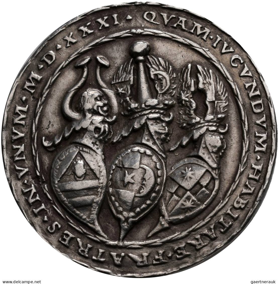 Altdeutschland Und RDR Bis 1800: Nürnberg: Renaissance Medaille 1531 Von Matthes - Autres & Non Classés