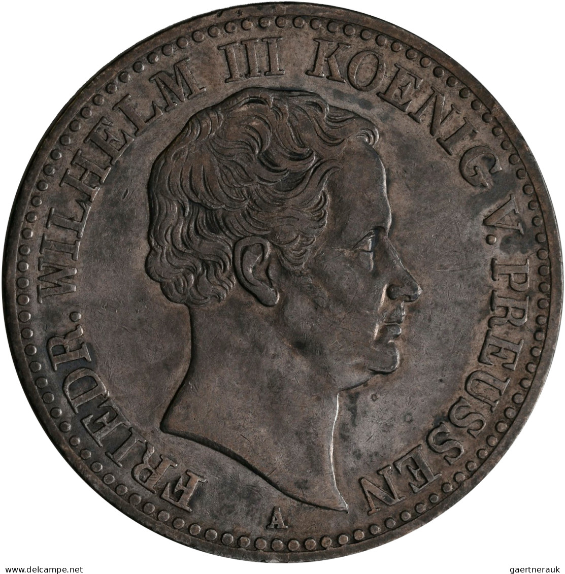 Preußen: Friedrich Wilhelm III. 1797-1840: Taler 1830 A. AKS 17, Jaeger 62. Fein - Other & Unclassified