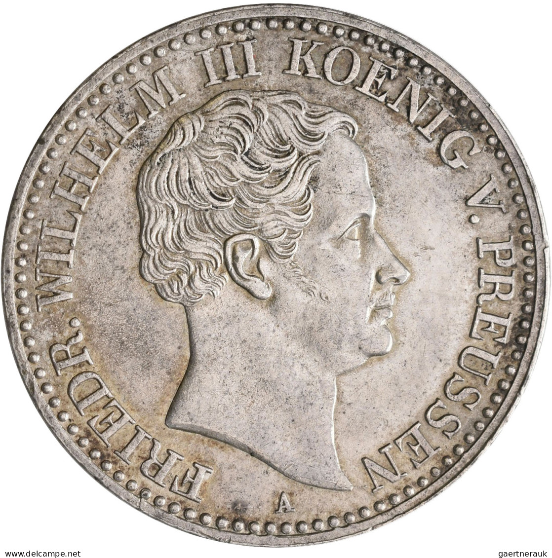 Preußen: Friedrich Wilhelm III. 1797-1840: Taler 1831 A. AKS 17, Jaeger 62. 22,1 - Other & Unclassified