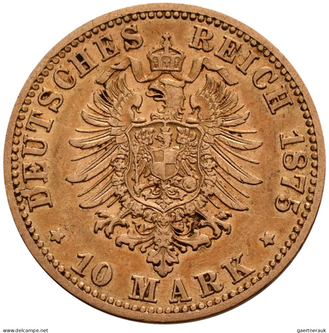 Preußen - Anlagegold: Wilhelm I. 1861-1888: 10 Mark 1875 A (2x), 1879 C Und 1880 - 5, 10 & 20 Mark Goud