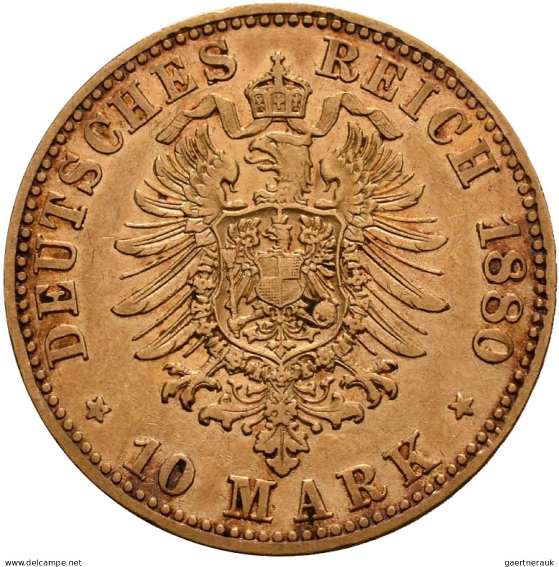 Preußen - Anlagegold: Wilhelm I. 1861-1888: 10 Mark 1875 A (2x), 1879 C Und 1880 - 5, 10 & 20 Mark Goud
