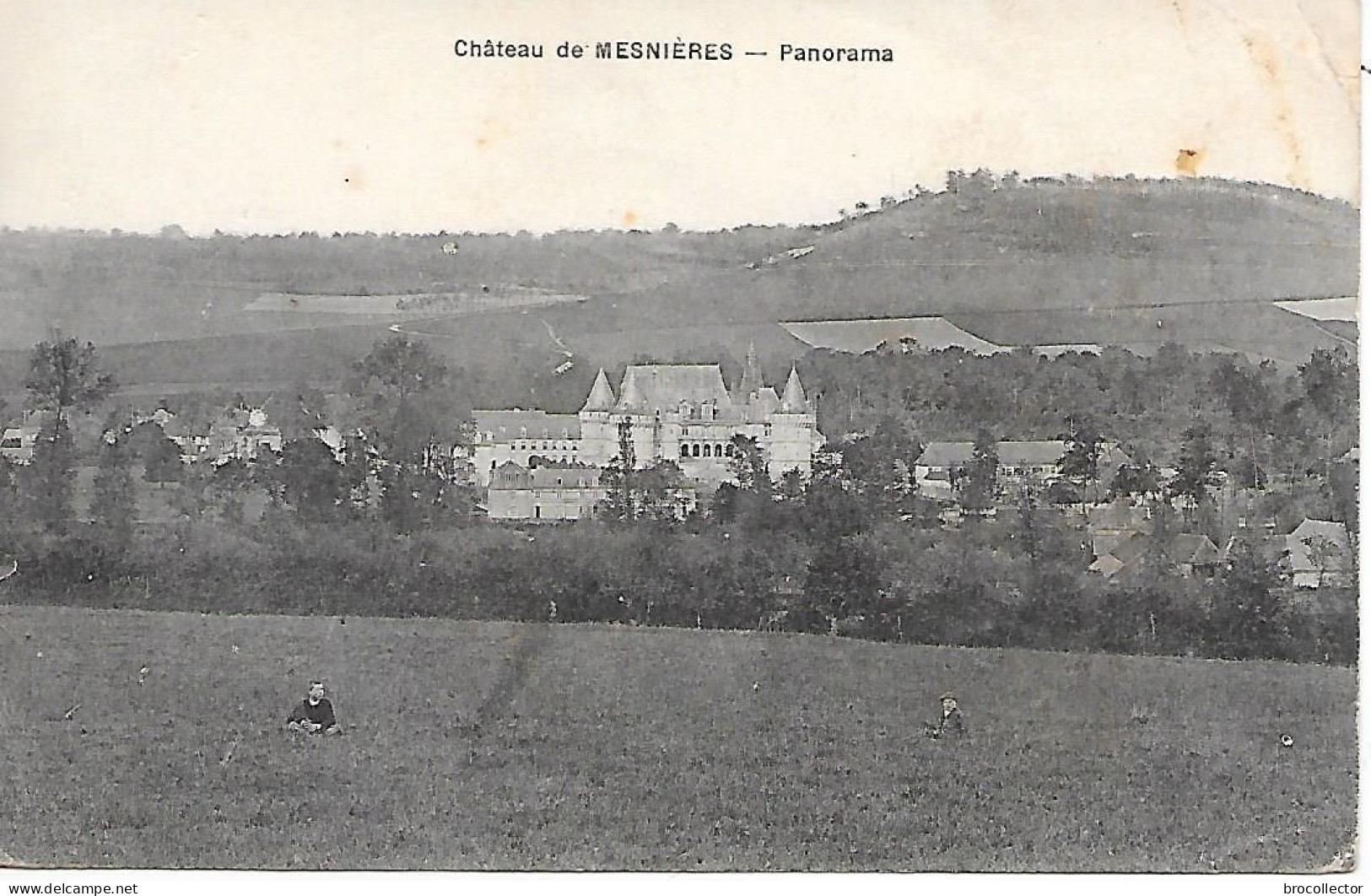 MESNIERES ( 76 ) - Le Château - Mesnières-en-Bray