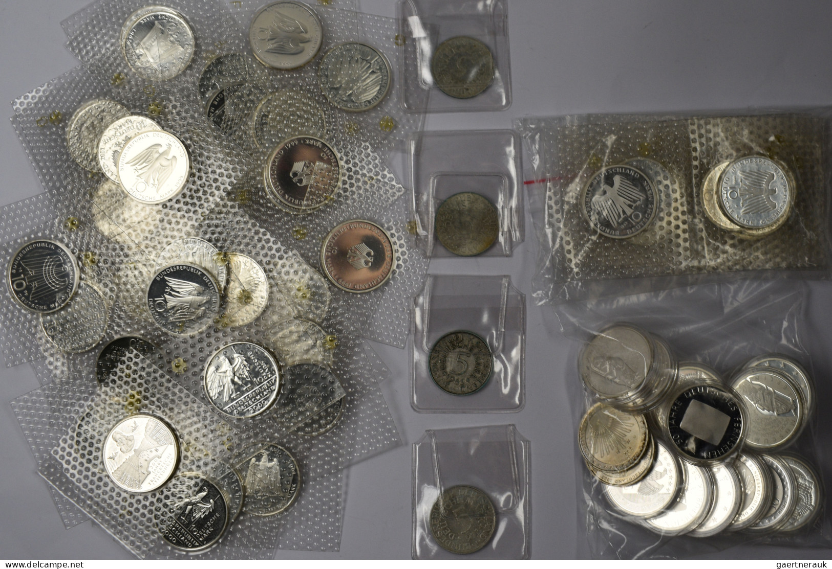 Deutschland: Lot 10 DM (52x) Und 10 Euro (18x) Gedenkmünzen, überwiegend In Höch - Sonstige & Ohne Zuordnung
