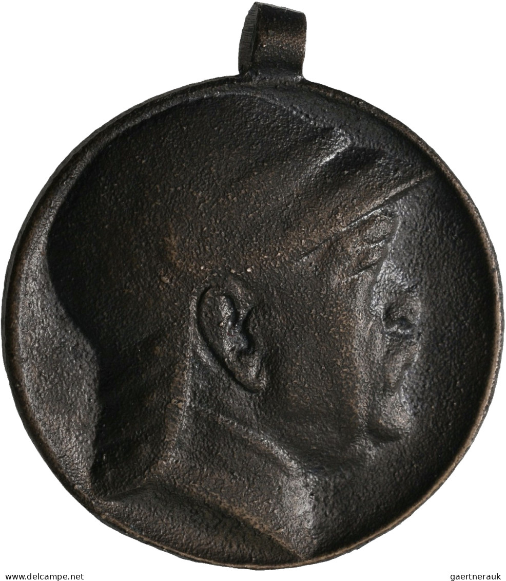 Medaillen Deutschland - Personen: Bismarck, Otto Von 1815-1898. Gussmedaille Mit - Autres & Non Classés