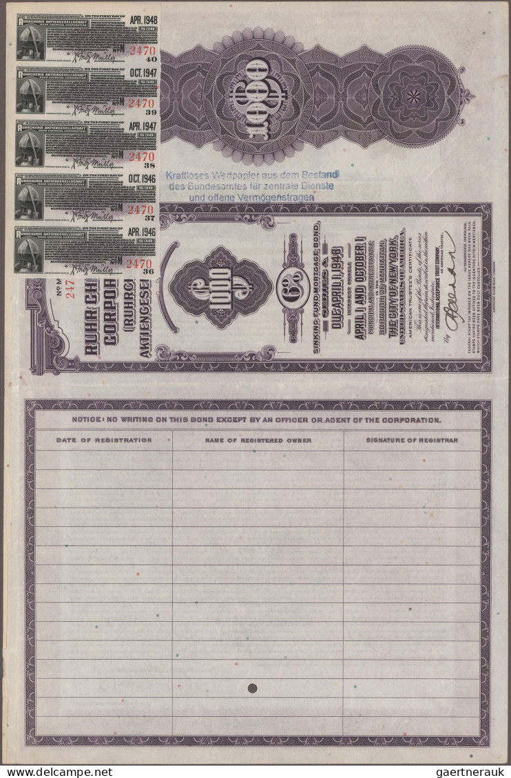 Alte Aktien / Wertpapiere: 1924 - 1930, Geschichtlich Sehr Interessante Und Enor - Otros & Sin Clasificación