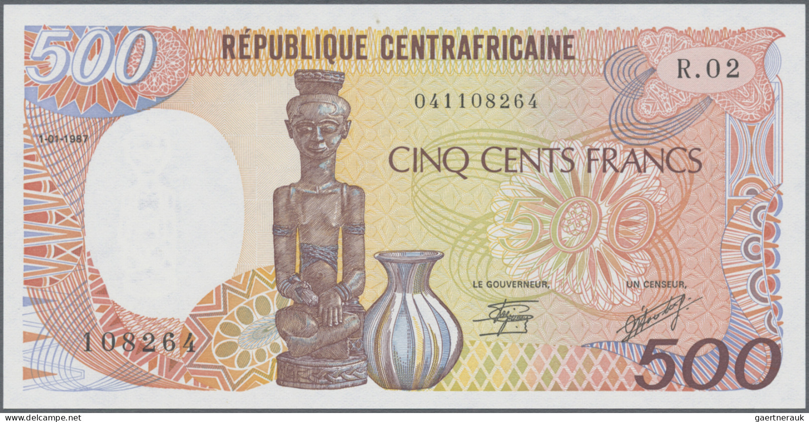 Central African Republic: Banque Des États De L'Afrique Centrale - République Ce - Centrafricaine (République)