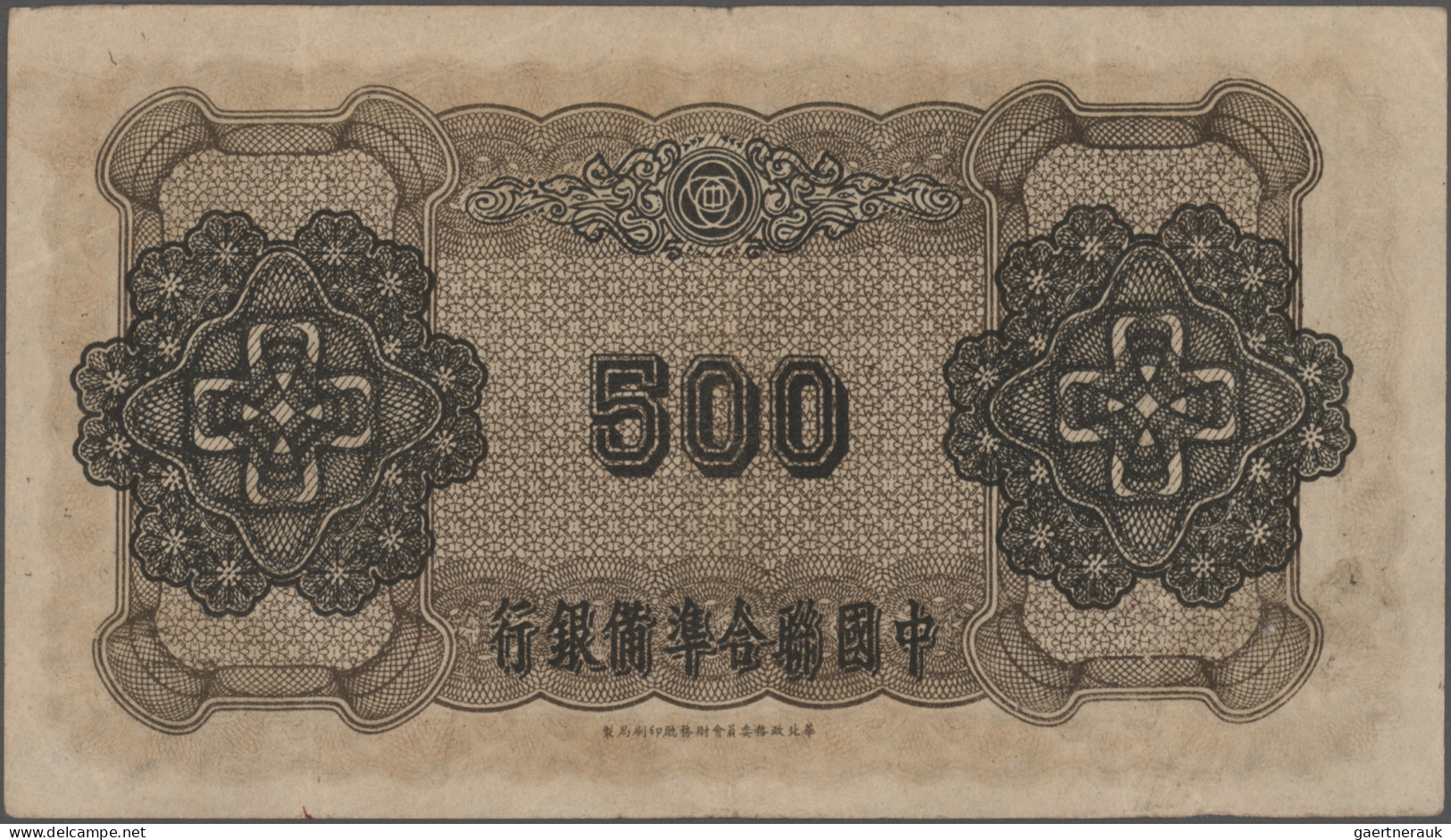 China: Federal Reserve Bank Of China, Lot With 20 Banknotes, Series 1938 – 1945, - China