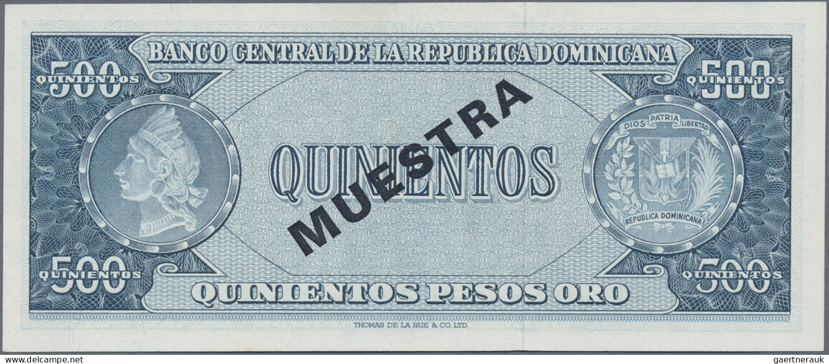 Dominican Republic: Banco Central De La República Dominicana, Pair With 100 And - Dominikanische Rep.