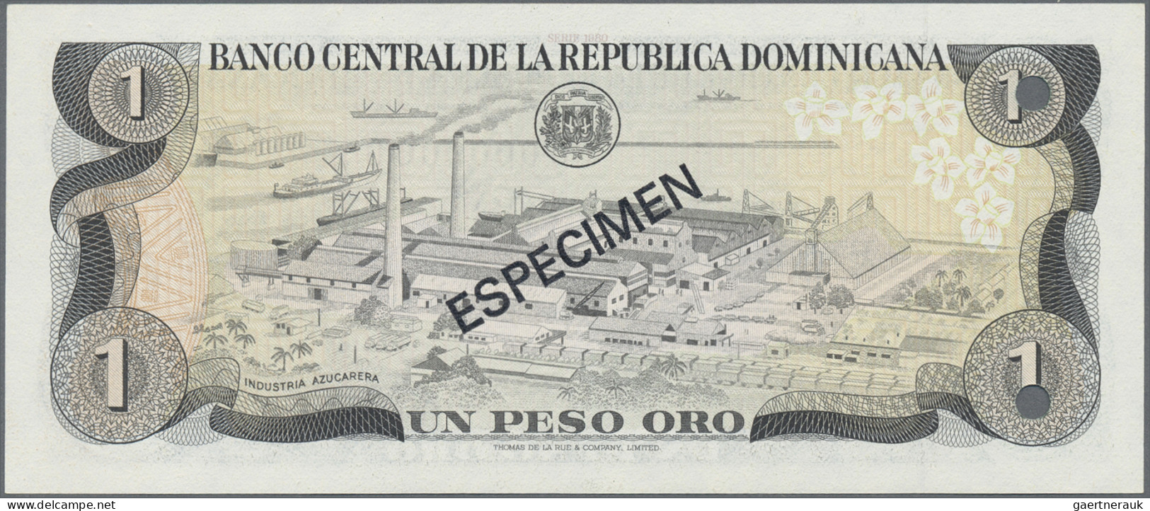 Dominican Republic: Banco Central De La República Dominicana, Lot With 1, 50 And - República Dominicana